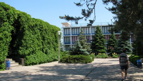 Корпуса пансионата Радуга.